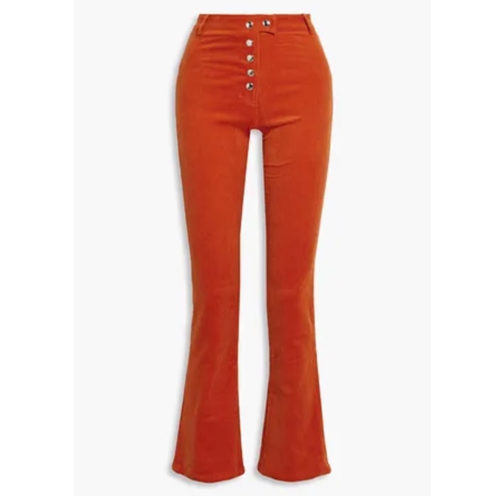 The Line by K Bootcut Corduroy Orange 26